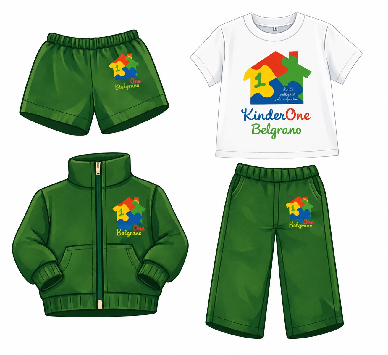 Uniforme Escolar Kinder One